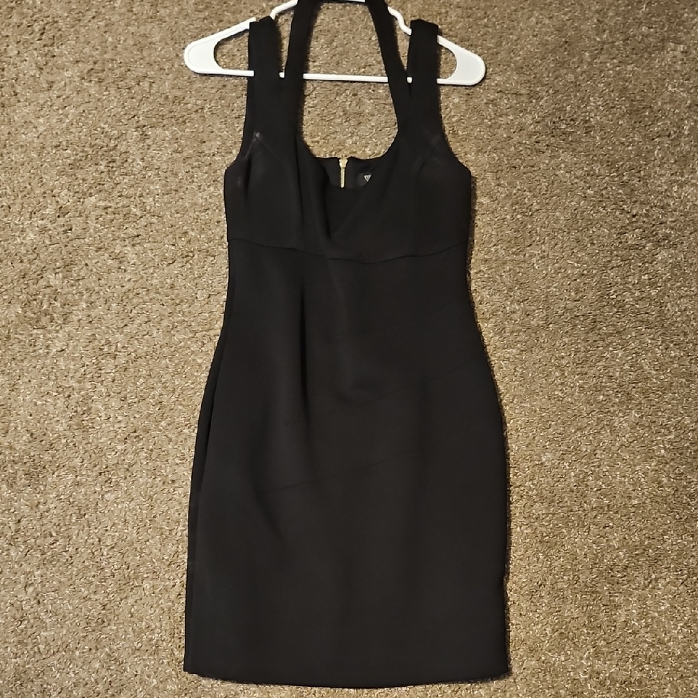 Guess Black Backless Dress